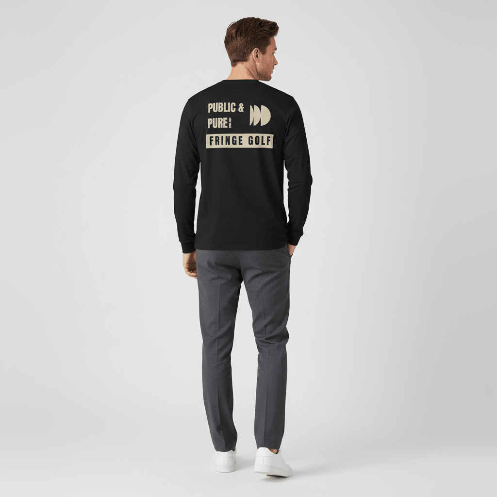 The Public Long Sleeve Tee - Fringe Golf