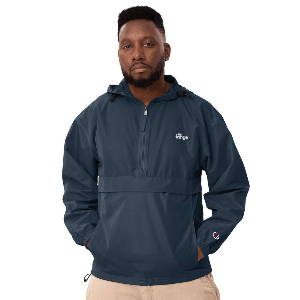 Fringe Embroidered Champion Packable Jacket - Fringe Golf