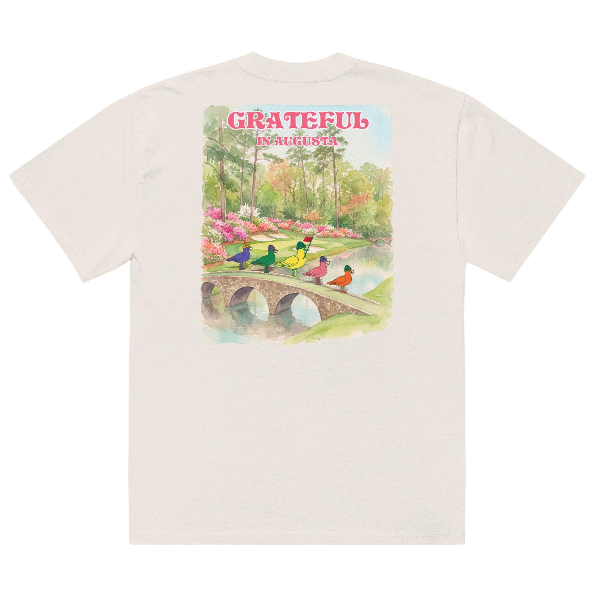 The Gr8ful Gulls Oversized Tee - Fringe Golf
