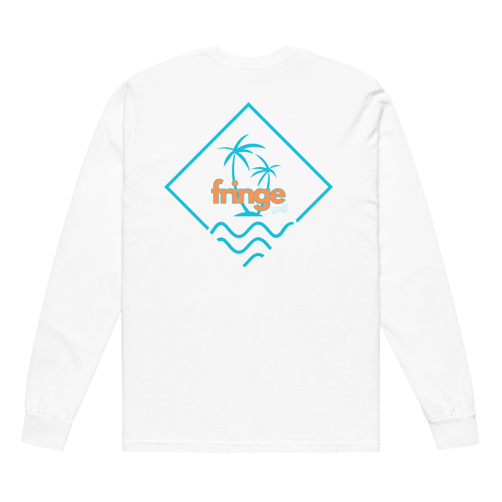The Twin Palms Heavyweight Long - sleeve - Fringe Golf