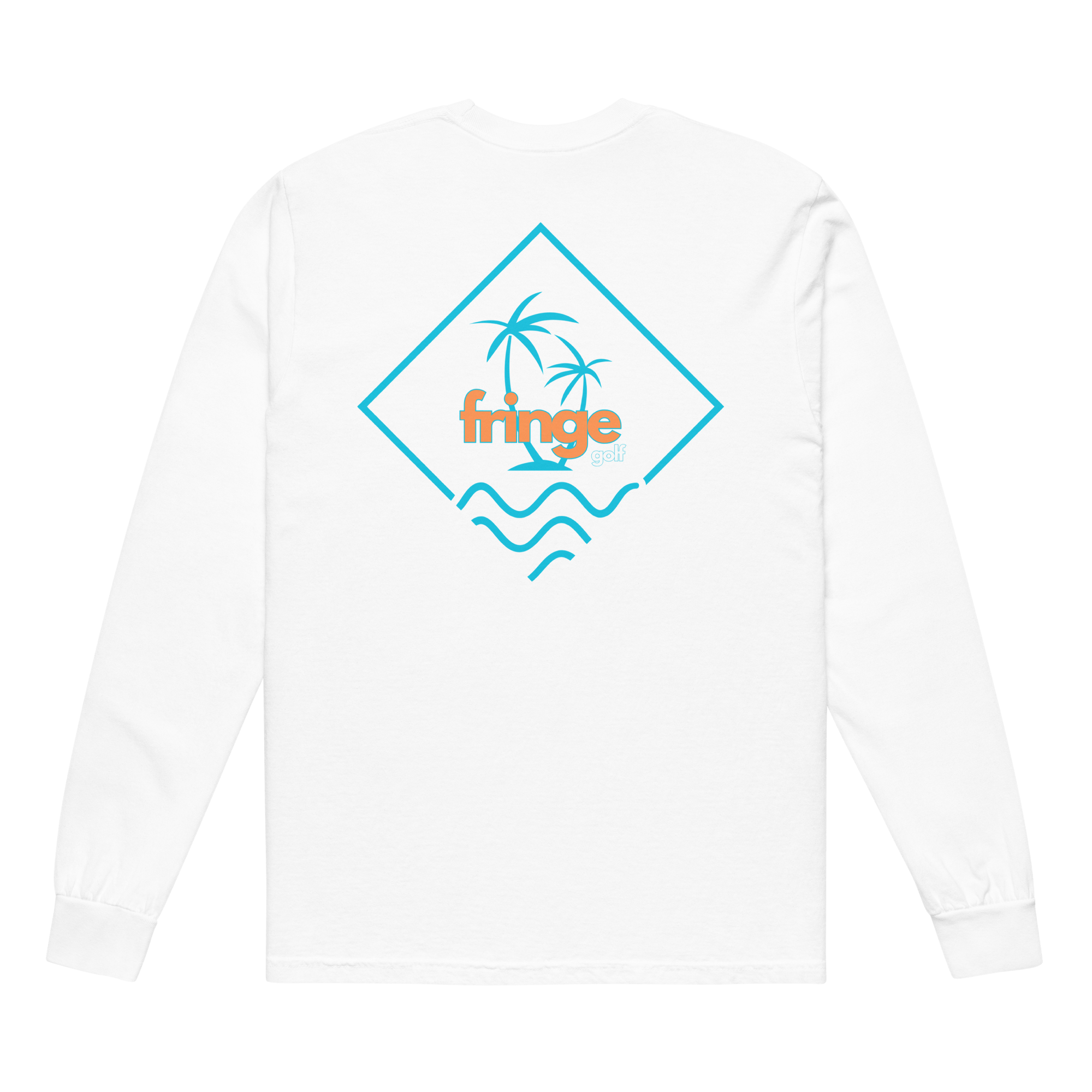 The Twin Palms Heavyweight Long - sleeve - Fringe Golf