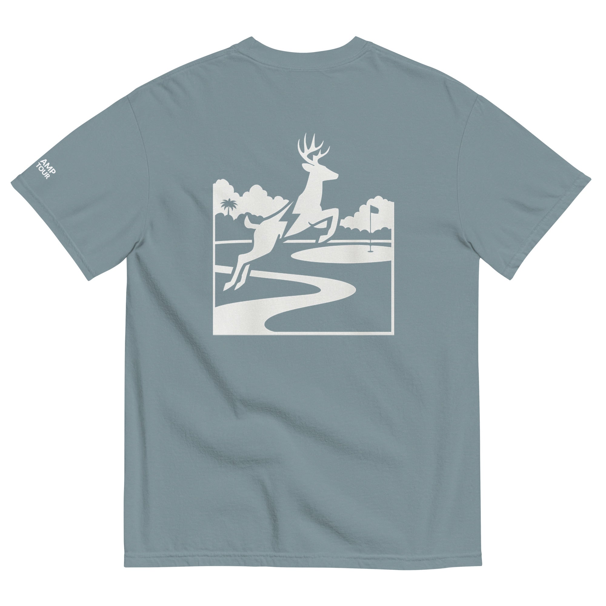 AMP TOUR x FRINGE DEER RUN TEE - Fringe Golf