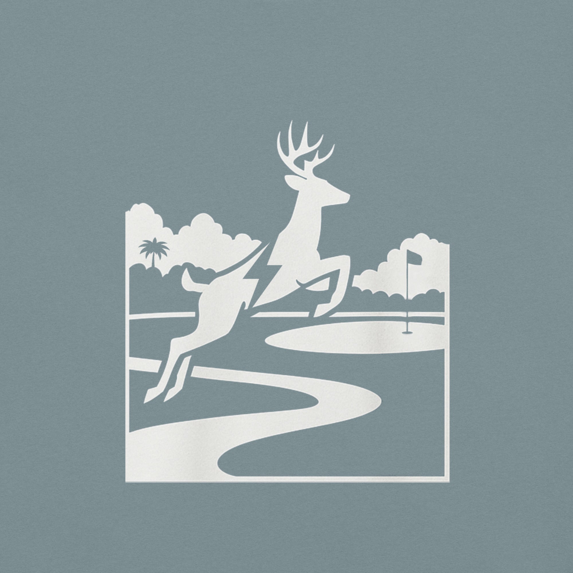 AMP TOUR x FRINGE DEER RUN TEE - Fringe Golf