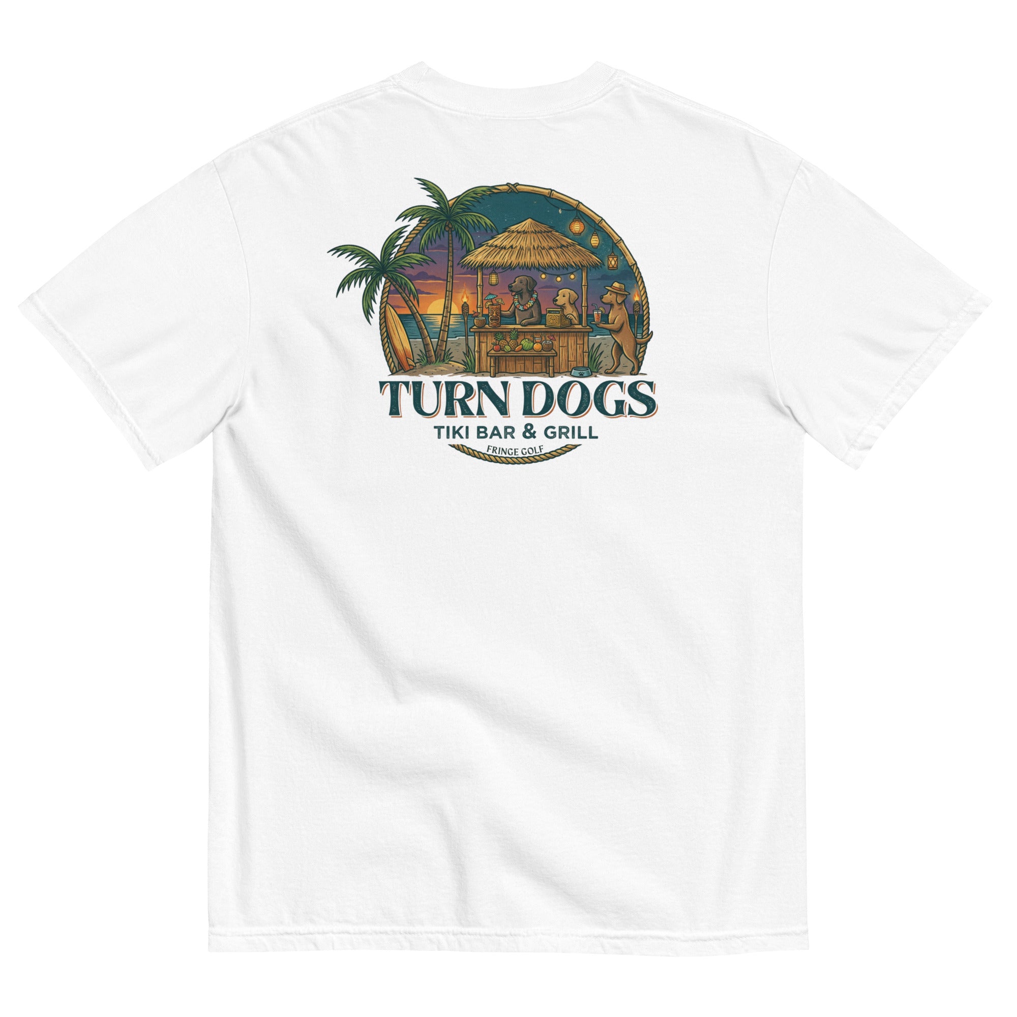 Turn Dogs Tee - Fringe Golf